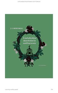 Lintuhäkin muotoinen soittorasia