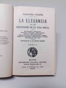 La Elegancia En La Vida Social