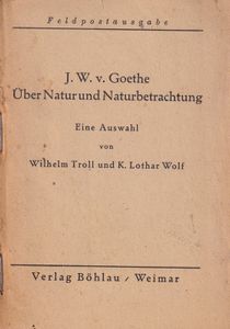 Über Natur und Naturbetrachtung - Eine Auswahl