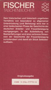 Uns fehlt nur eine Kleinigkeit - Deutsche proletarische Frauenbewegung 1890-1914