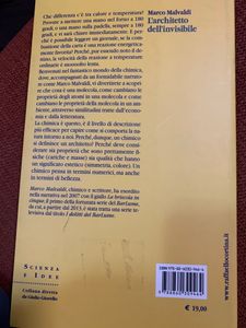 L'Architetto Dell'Invisibile. Ovvero Come Pensa Un Chimico