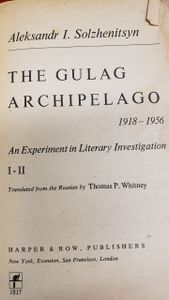 The Gulag Archipelago