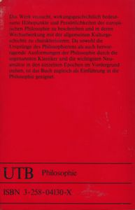 Grundkurs: Geschichte der Philosophie