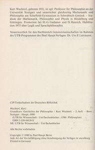 Grundkurs: Geschichte der Philosophie