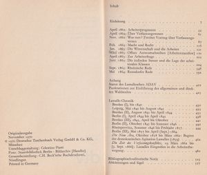 Ferdinand Lassalle: Reden und Schriften