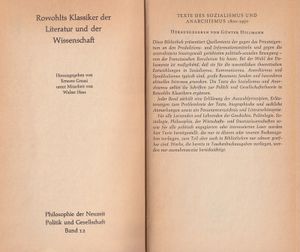 Gott und der Staat und andere Schriften