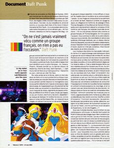 Télérama March 14th 2001