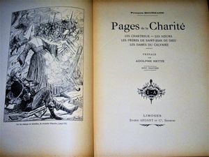 Pages de la charité : les Chartreux, les Sœurs, les Frères de Saint-Jean de Dieu, les Dames du Calvaire