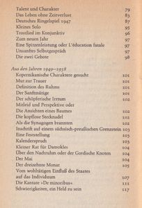 Wer nicht hören will, muß lesen - Eine Auswahl