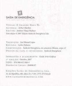 O Grande Deus Pã