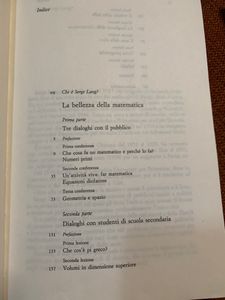 La Bellezza Della Matematica