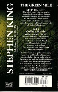 The Green Mile Teil 3 - Coffey's Hände