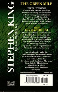 The Green Mile Teil 4 - Der qualvolle Tod