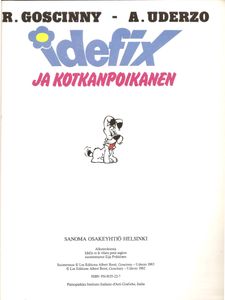 Idefix ja kotkanpoikanen