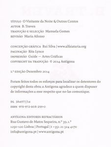 O Visitante da Noite & Outros Contos