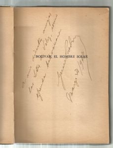 Bolívar, el hombre solar