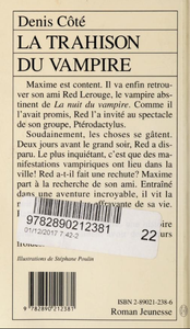 La Trahison du vampire