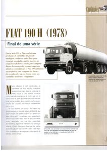 Caminhões Brasileiros de Outros Tempos Fiat 190 H (1978)