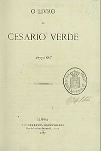 O Livro de Cesário Verde