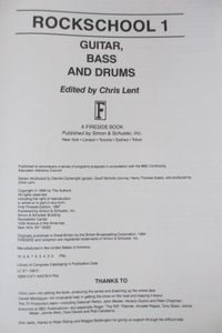 Rockschool 1: Guitar, Bass & Drums