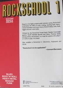Rockschool 1: Guitar, Bass & Drums