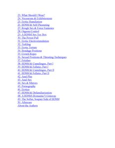 50 Ways to Play: BDSM for Nice People (eBook)