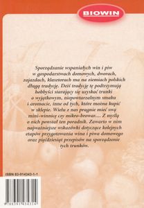 Wyrób wina i piwa domowego - moim hobby