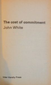 The Cost of Commitment: Living for the Sake of Jesus