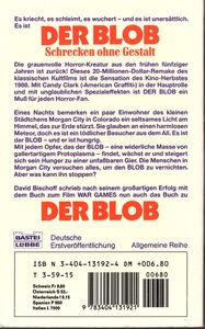 Der Blob - Schrecken ohne Gestalt