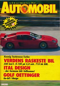 Automobil Nr. 6 Juni 1986