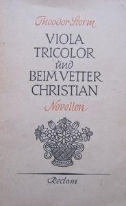 Viola tricolor und Beim Vetter Christian