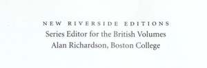 New Riverside Editions