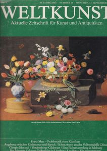 Weltkunst 50. Jahrgang - Nummer 18 / 15. September 1980