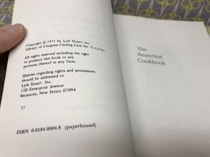 The Anarchist Cookbook