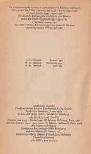 Tagebücher 1935 - 1951