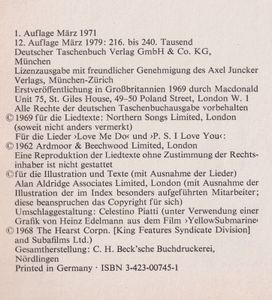 The Beatles Songbook - Deutsche Ausgabe