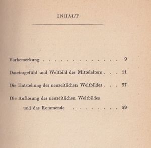 Das Ende der Neuzeit - Ein Versuch zur Orientierung