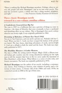 A Confederate General from Big Sur / Dreaming of Babylon / The Hawkline Monster