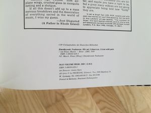 Einstürzende Neubauten, Hör Mit Schmerzen, Listen With Pain