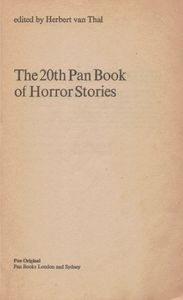 The 20th Pan Book of Horror Stories