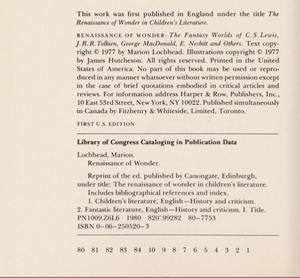 Renaissance of Wonder: The Fantasy Worlds of J.R.R. Tolkien, C.S. Lewis, George MacDonald, E. Nesbit and Others