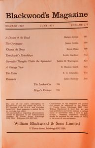 Blackwood's Magazine June 1973