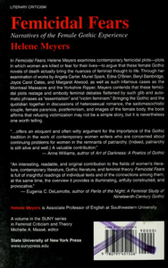Femicidal Fears: Narratives of the Female Gothic Experience