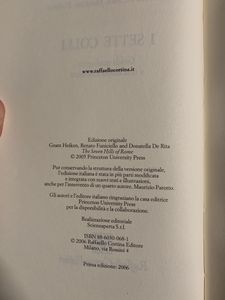 I Sette Colli. Guida Geologica A Una Roma Mai Vista
