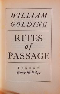 Rites of Passage