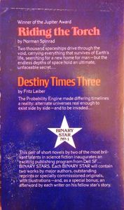 Destiny Times Three / Riding the Torch