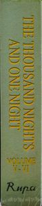 The Thousand and One Nights Volume V & V1