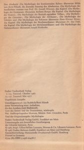 Mythen der Völker Band 3: Kelten, Germanen, Slawen, Finno-Ugrier, Nordamerikaner, Mittelamerikaner, Südamerikaner, Ozeanier, Afrikaner, Sibirier, Eskimos