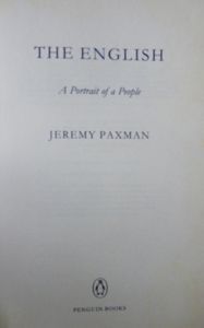 The English: A Portrait of a People