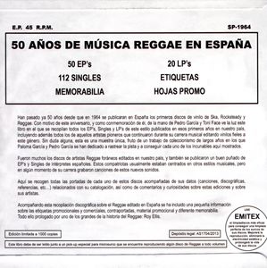 50 Años De Música Reggae En España - Ska, Rock & Reggae: Las Ediciones Españolas Del Nuevo Sonido de Jamaica